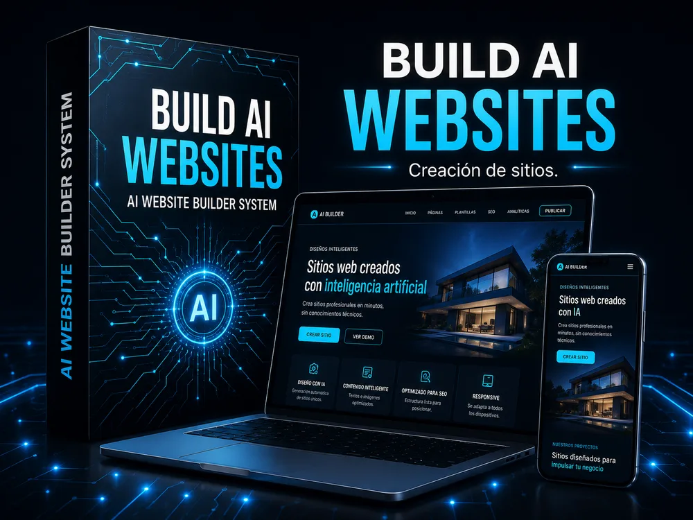 Construya sitios web de IA: creación de sitios.